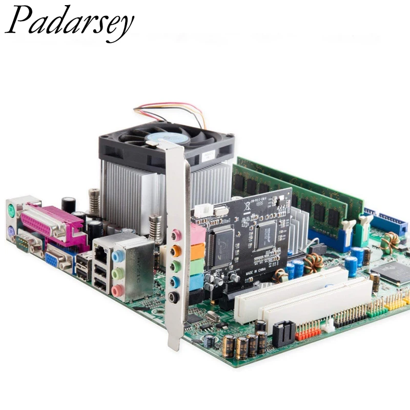 Звуковая карта Padarsey PCIe 5 1 внутренняя для ПК Windows 7 3D стерео PCI-e аудио CMI8738 чип 32/64 бит