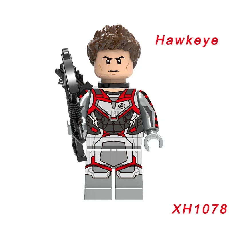 Классический Мстители 4 эндигра фигурки танос Тор енот Hawkeye War машина Черная овда Туманность муравей строительные блоки Подарки Игрушка - Цвет: xh1078
