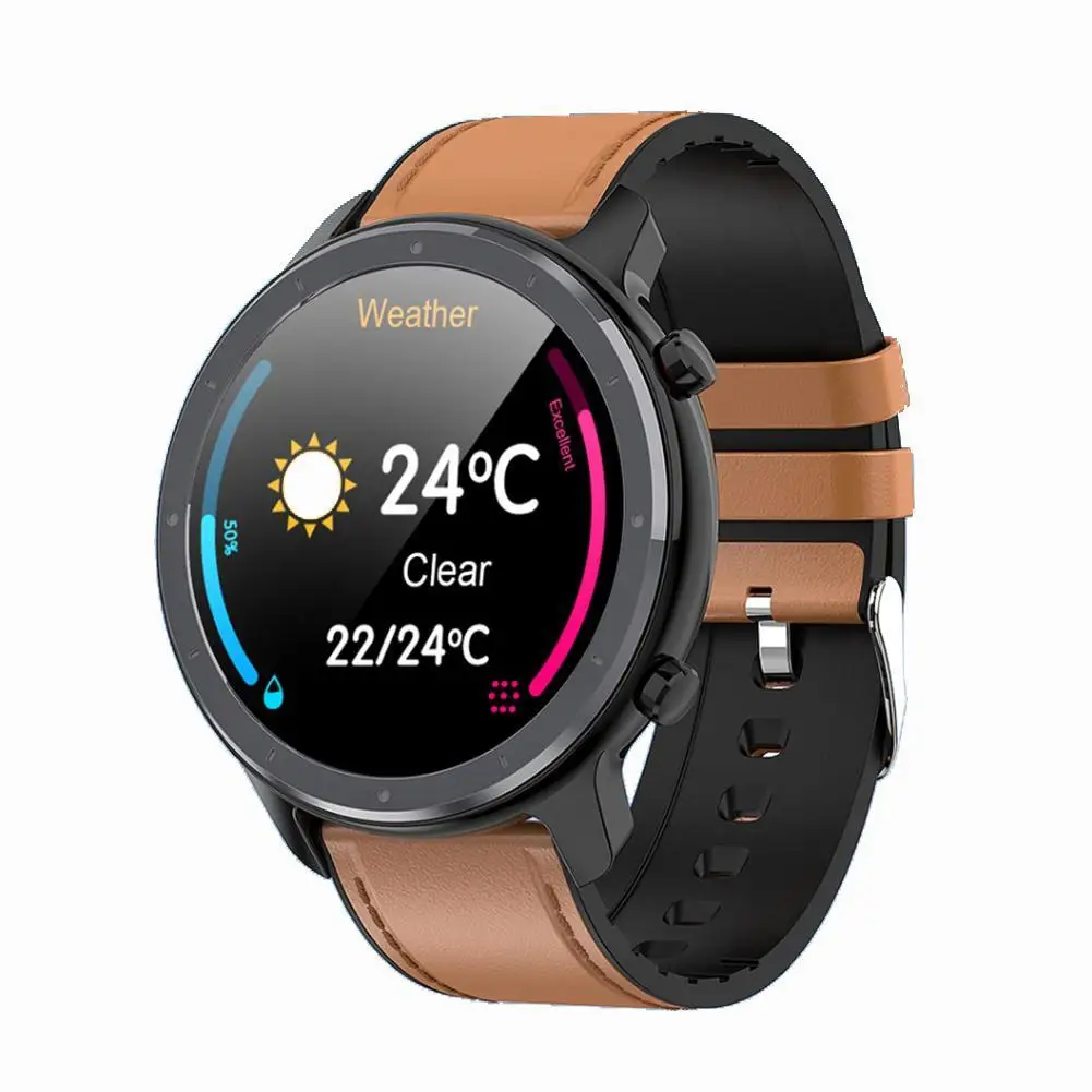 L11 IP68 Водонепроницаемый Смарт-часы Bluetooth ЭКГ крови кислородом Давление