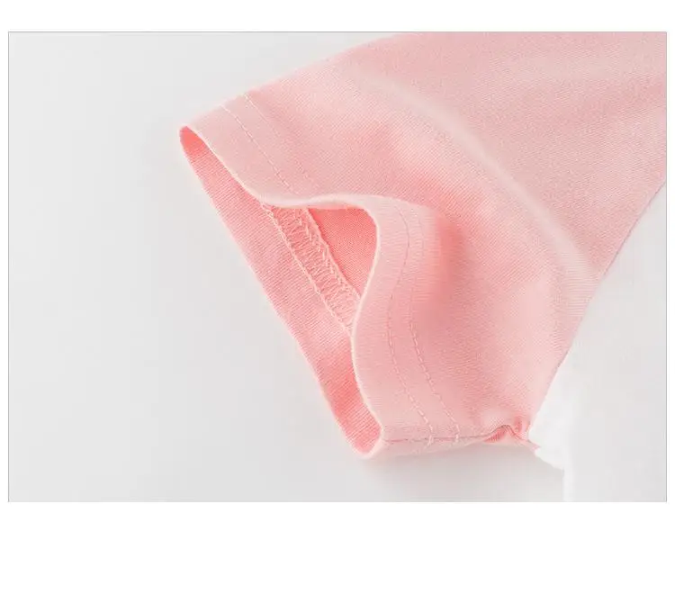 Одежда для маленьких девочек летняя новая стильная модная детская футболка с