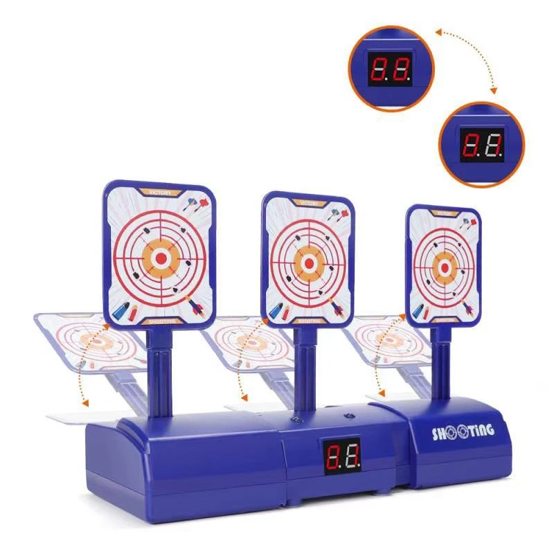 Автоматическая электронная цифровая мишень сброс игрушечная цель со звуковыми