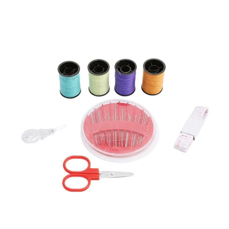 

Sewing Kits Portable DIY Multi-function Sewing Box Set for Handmade Knitting Stitching Embroidery Thread Sewing Accessories