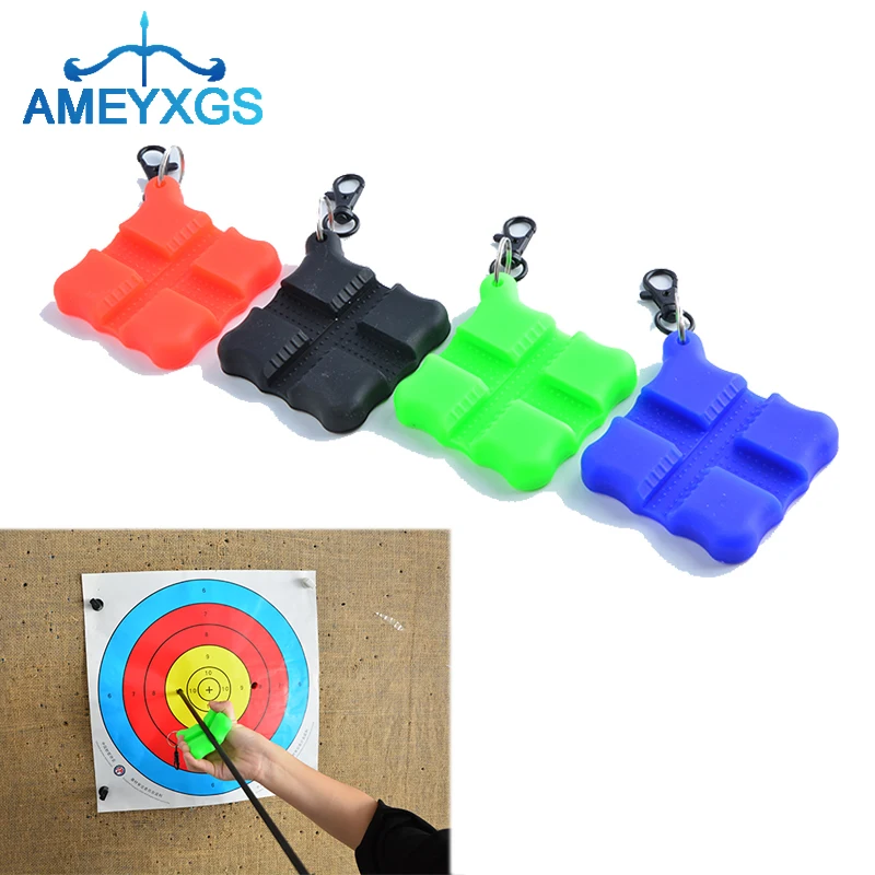

1 шт., силиконовый съемник для стрельбы из лука
