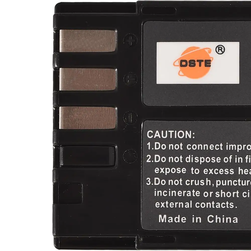 DSTE 2 шт. аккумулятор для фотоаппарата с вилкой Стандарта США комплект зарядного