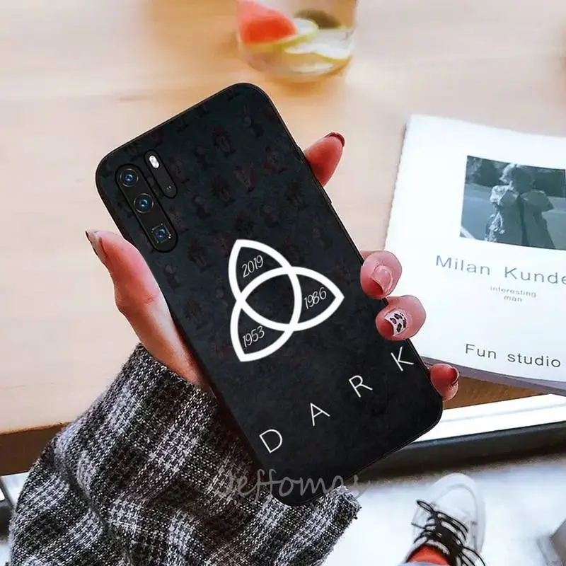 

Best Sellers netflix Dark Phone Case For Huawei P9 P10 P20 P30 Pro Lite smart Mate 10 Lite 20 Y5 Y6 Y7 2018 2019