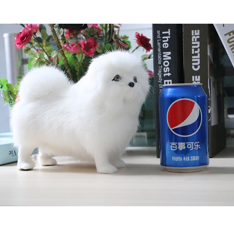 Имитация животных собака украшение мягкое плюшевая игрушка Chow животные образец
