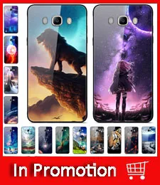 Для samsung J7 чехол со стеклянной задней поверхностью жесткий чехол s для samsung Galaxy J7 чехол SM-J710FN J710 J 7 закаленное покрытие j710f