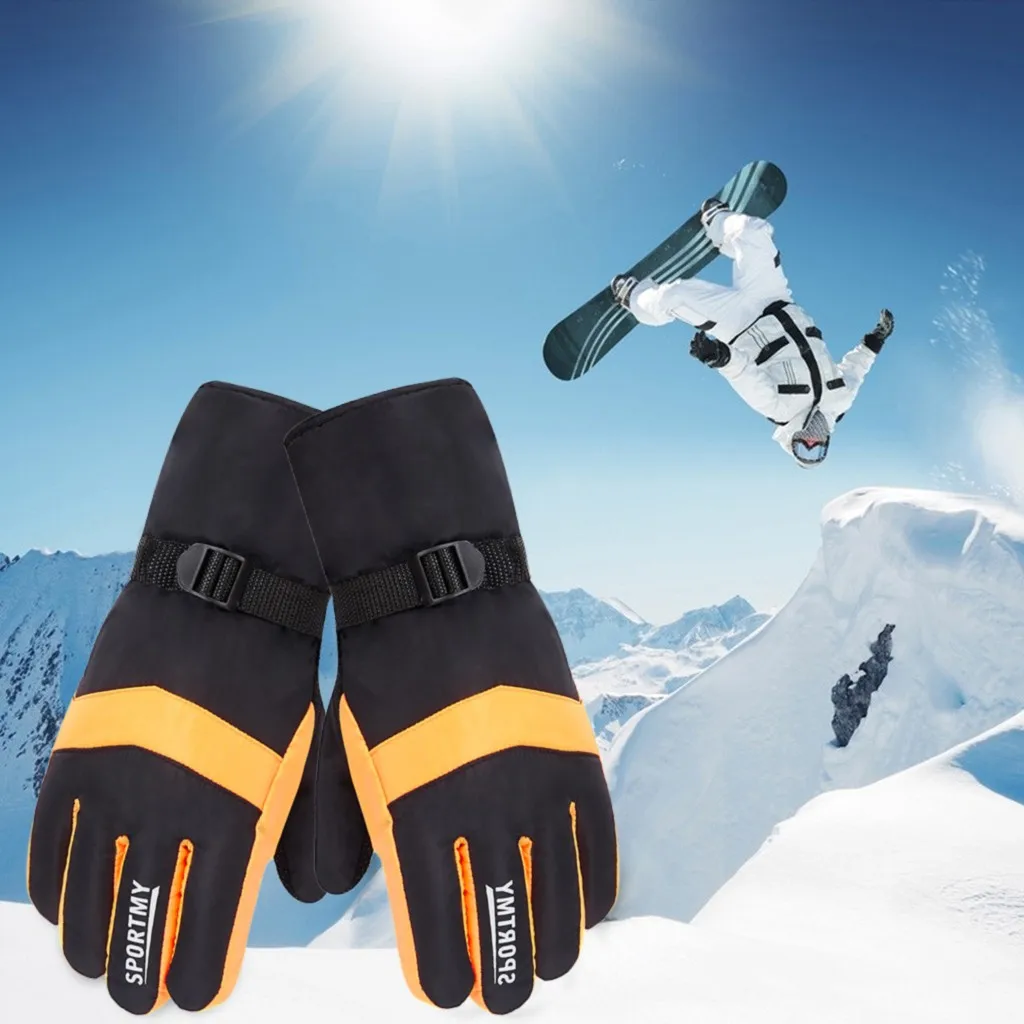 Новинка 2019 мужские лыжные перчатки сноубордические снегоходы мотоциклетные