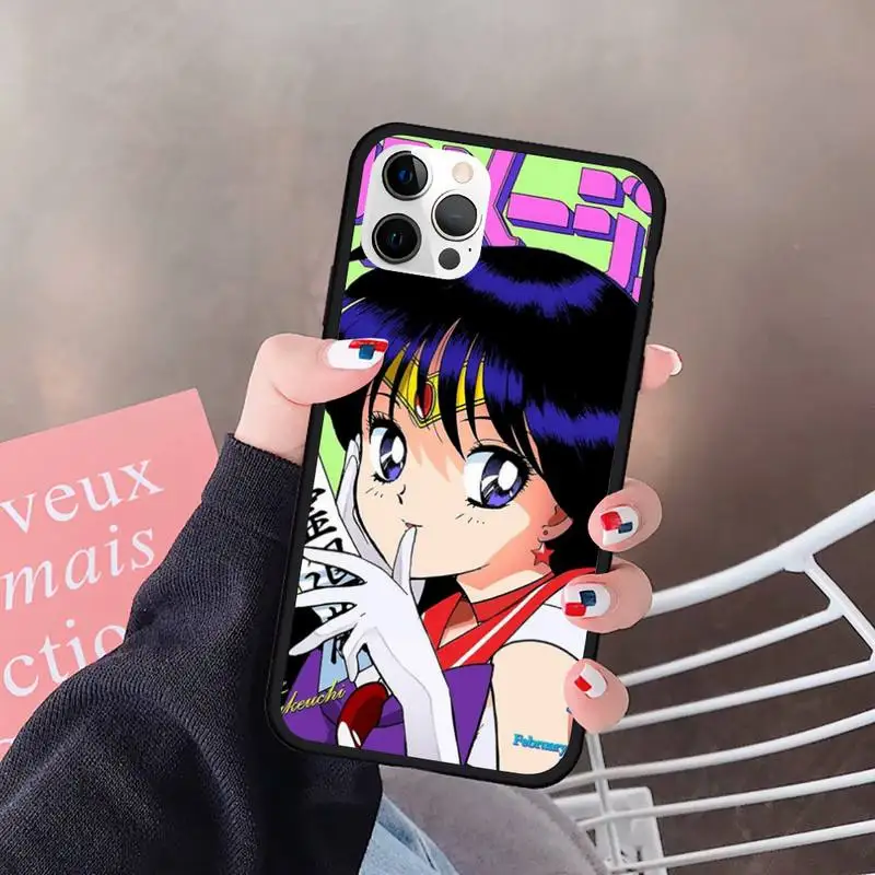 

Sailor Mars Magazine Print Phone Case For Iphone Case 5 5S SE 6 6s 7 8 11 12 X Xs Xr Pro Plus Max Mini Cover