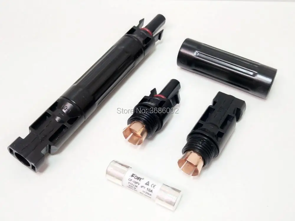 Newly In-line Fuse solar Connector 30A 20A 15A 10A Solar PV protection 1000 VDC Male to Fem Photovoltaic | Обустройство дома