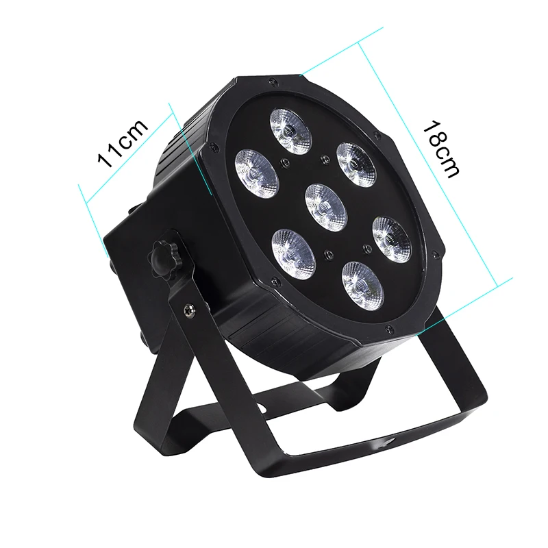 SHEHDS светодиодный 7x18 Вт RGBWA+ УФ-светильник с DMX512 6в1 сценический светильник с эффектом мытья диско-DJ 54x3 Вт 12x3 Вт Мини Светодиодный точечный светильник ing 10 Вт