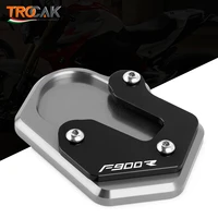 kickstand small foot side stand extension enlarger pad support frame plate for bmw f900xr f900r 2020 motorcycle accessories