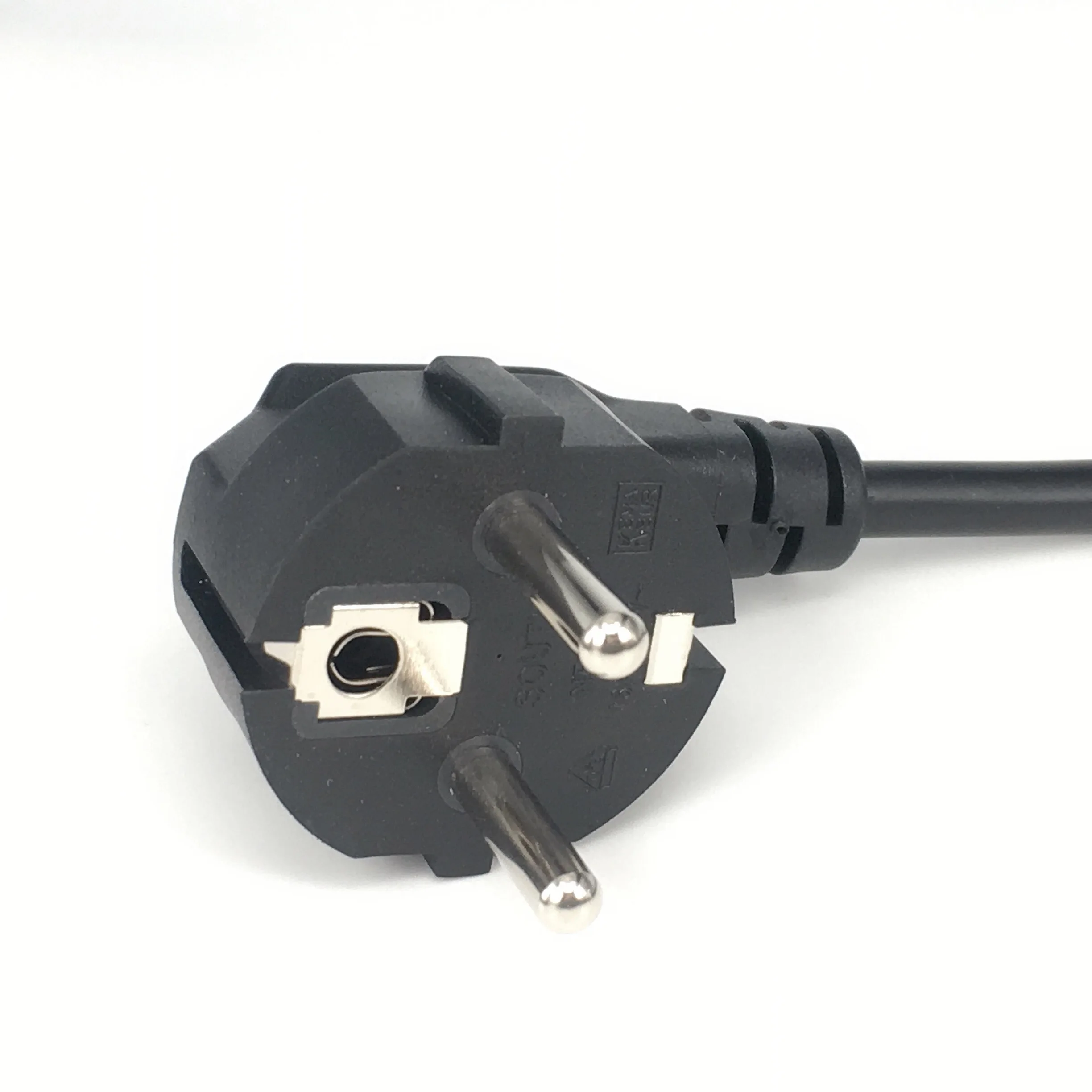 CEE7/7 к IEC C13 шнуры питания 10A/16A 250 В H05VV-F 0 75 мм кабель короткий силовой провод Schuko to