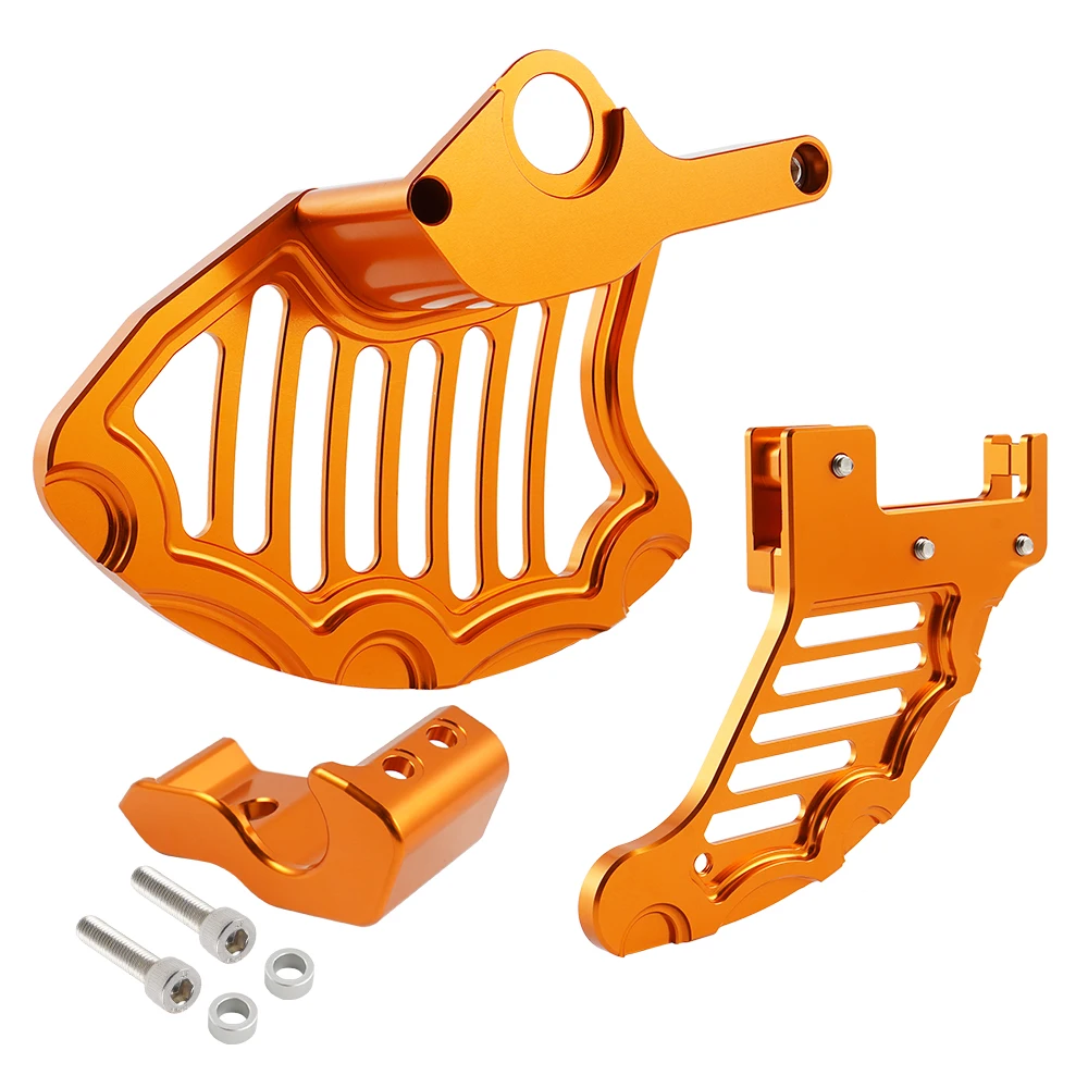 

Motorcycle Brake Disc Guard Right Fork Leg Protector For KTM 125 200 250 300 350 450 500 530 SX SXF EXC XC XCW EXCR 2003-2014