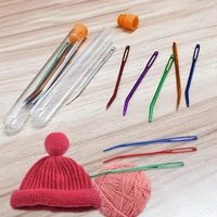 8pcs yarn needle weaving needle tapestry needle bent needles for crochet large eye darning needles for knitting crochet