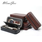 Портативный чехол из искусственной кожи для часов с 248 ячейками