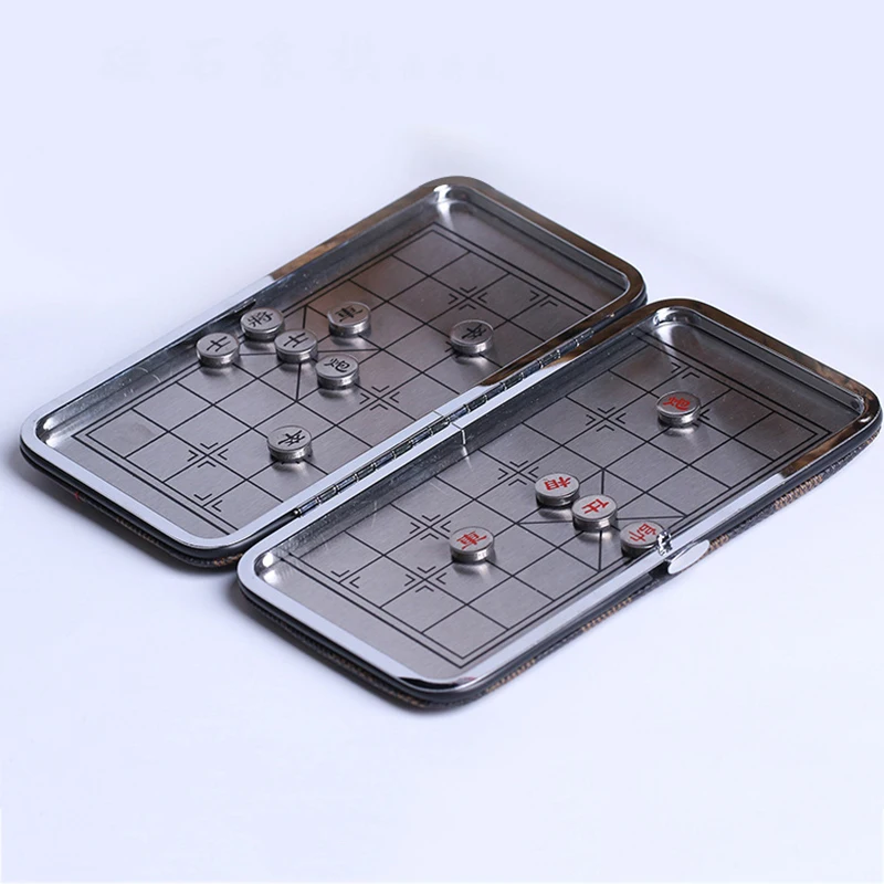 Магнит из нержавеющей стали складные китайские шахматы бутик мини Магнитные