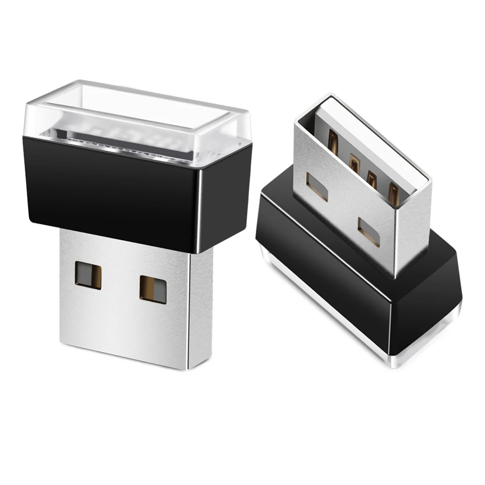 LED Car USB Atmosphere Lights Decorative Lamp Accessories for KIA RIO ceed Hyundai Tucson Creta Kona Solaris Accent Elantra |