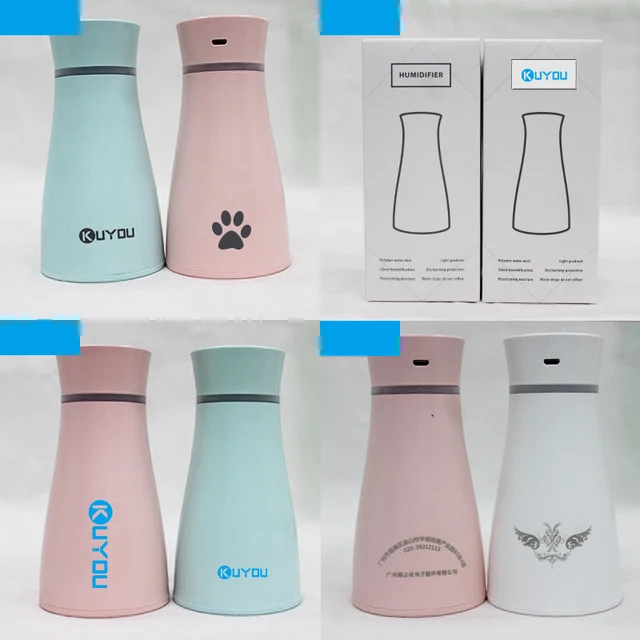 

200ML Mini Capacity Humidifier USB Air Diffuser LED Night Lights Mist Maker Aromatherapy Purifier Mist For Home Office Car