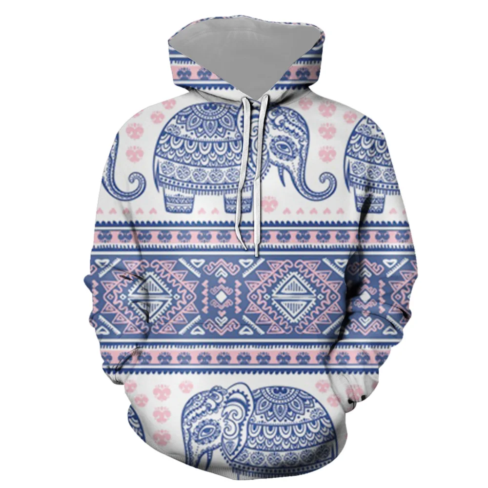 Мужская толстовка с 3D принтом повседневные толстовки длинным рукавом на осень и