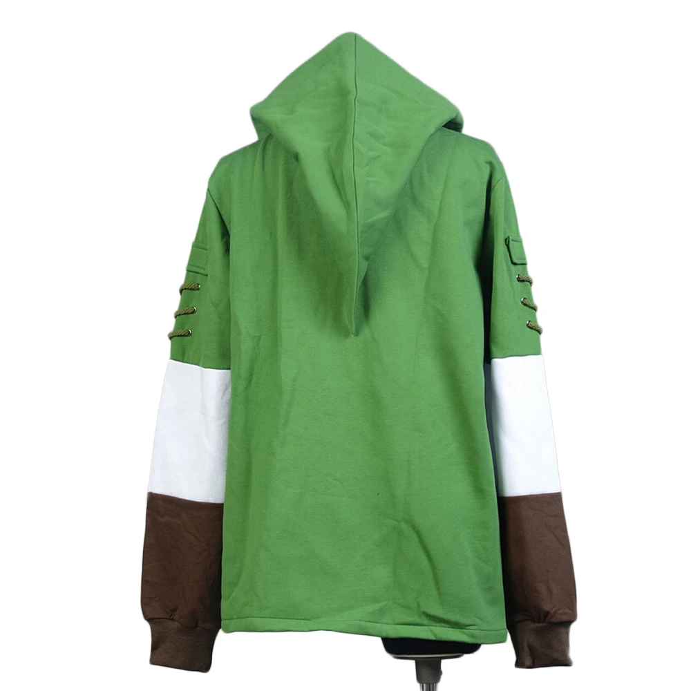 LIVA GIRL &quotСказка о джелда&quot Толстовка легенда Зельде унисекс зеленое пальто