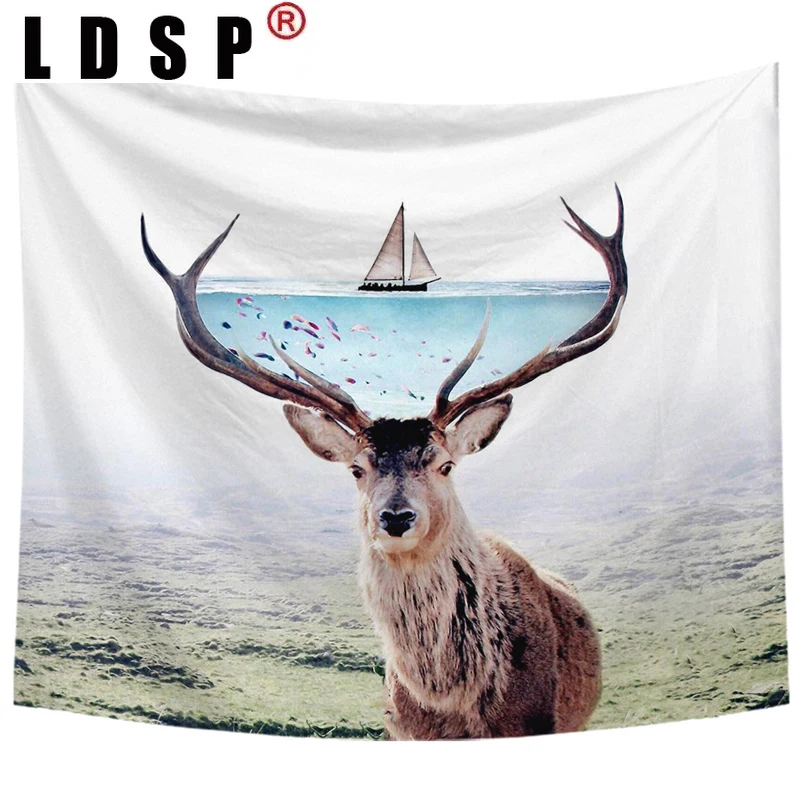 

LDSP Animal Natural Tapestry Wall Hanging Carpet Beach Towel Background Cloth Blanket Yoga Mats Art Bedroom Dorm Home Decor