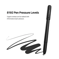 huion 8192 levels scribo pw310 digital neutral pen with three refills battery free for graphic tablet pen tablet monitor