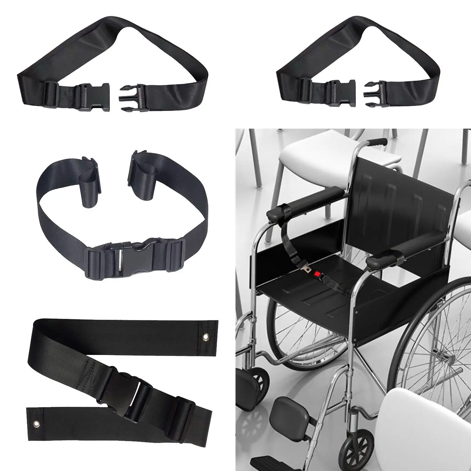 Wheelchair Seat Belt Medical Safety Sturdy Harness Straps With Easy Release Buckle For Patient Elderly | Автомобили и мотоциклы