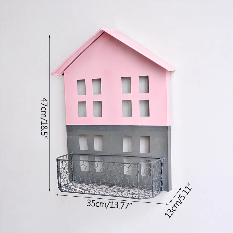 

Living Room Photophry Prop Model Hanging Storage Rack Household Storage Rack Children Room Wall Decorations Ornament Craft