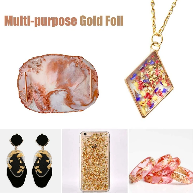 Декоративные хлопья для листьев золотой серебряный конфетти Материалы