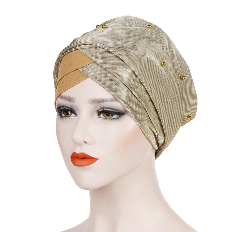 

Muslim Headdress Turban Cap For Women Solid Cotton Inner Hijabs Bonnet Arab Wrap Head Hijab Underscarf Caps Islamic Turbantes