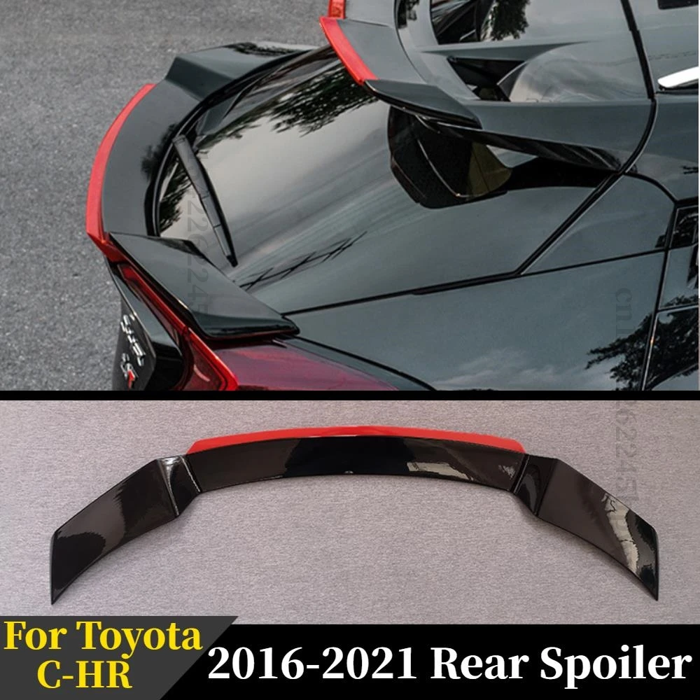

Rear Spoiler Tail Wing For Toyota CHR C-HR 2021 2018 2016 2017 2019 2020 Tuning Decoration Accessories Body Kit Trunk Lip