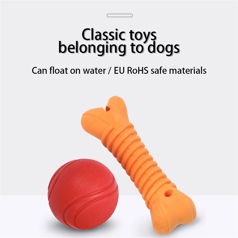 Игрушка в форме кости для маленьких и больших питомцев Забавный мяч щенка