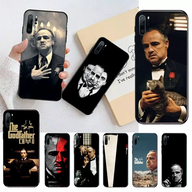 

The Godfather Don Corleone Phone Case For Huawei honor Mate 10 20 30 40 i 9 8 pro x Lite P smart 2019 nova 5t