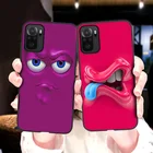 Чехол Funda для Xiaomi Redmi Note 10S, чехол для Redmi Note 10 Pro Max 9T 8T 5 7 8 9 Pro 7 7S 6, защитный чехол с блестящими выражениями