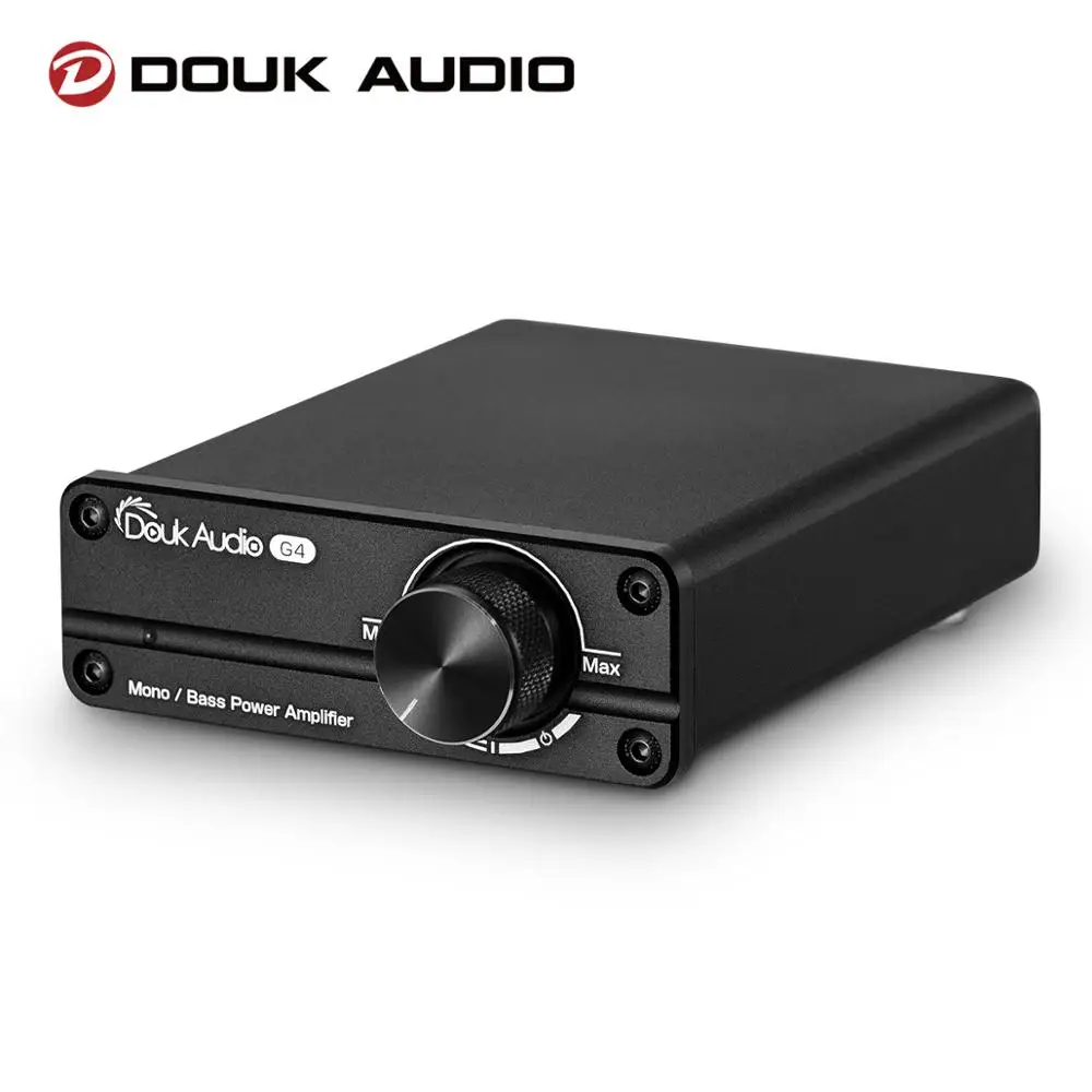 Douk Audio G4 мини сабвуфер/полночастотный моноканальный цифровой усилитель HiFi 100 Вт