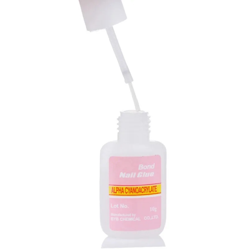 Низкая цена 10 г клей для ногтей с гелевой пастой накладные ногти блестящий УФ