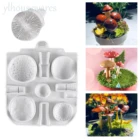 Форма для печенья с шоколадными чипсами Fudge, сделай сам, десерт, кондитерский торт, украшение, товары для выпечки, 3D грибы, силиконовый инструмент для украшения из смолы