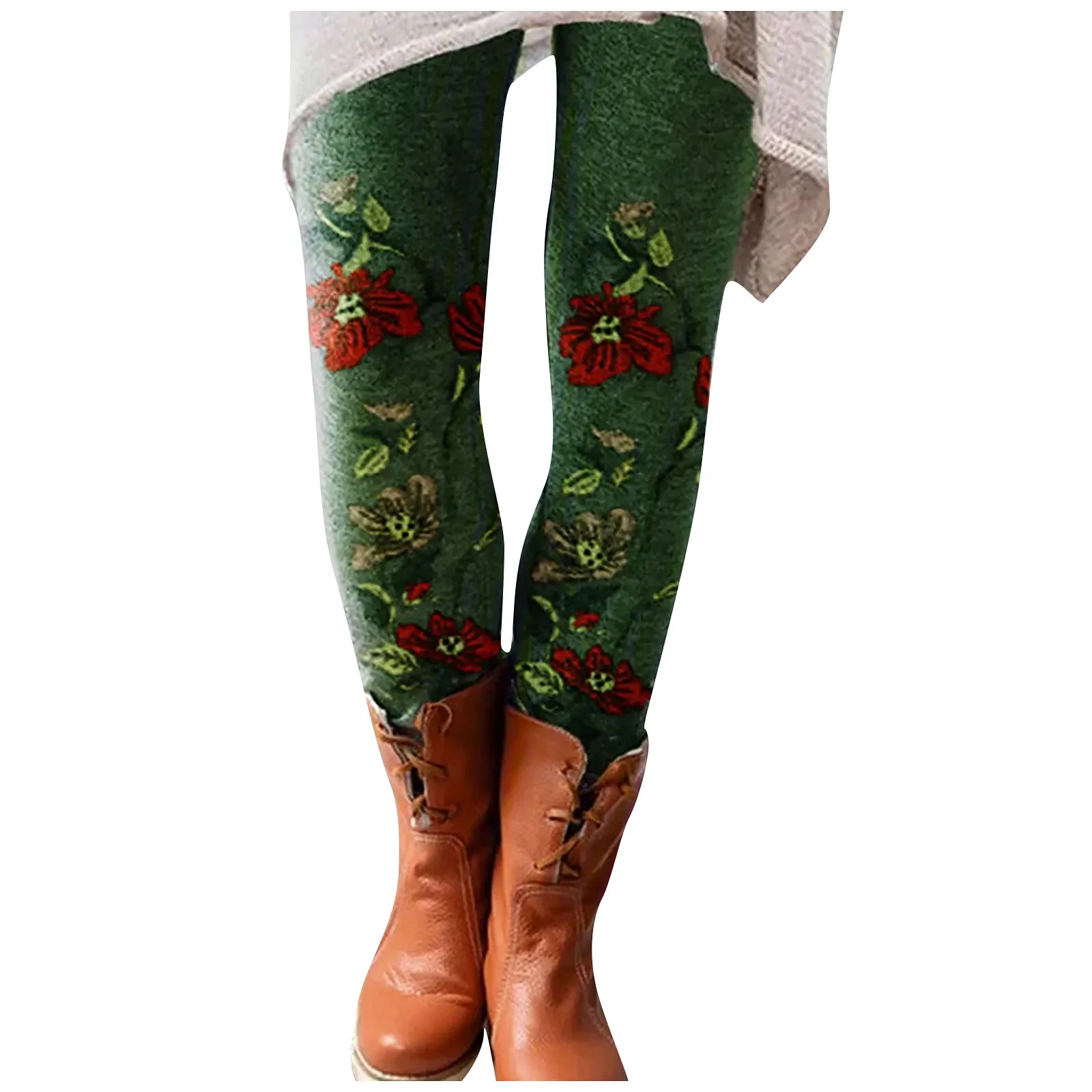 Женские леггинсы с геометрическим принтом эластичные универсальные облегающие