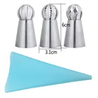 4 шт., набор для выпечки тортов из нержавеющей стали