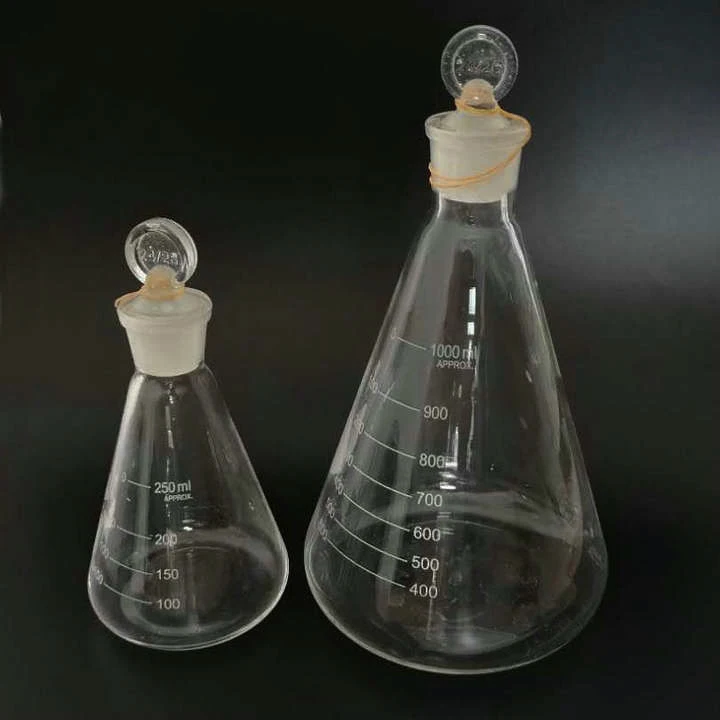 

1 шт. 50-1000 мл стеклянная колба erlenmeyer, коническая колба бутылка со стеклянным покрытием