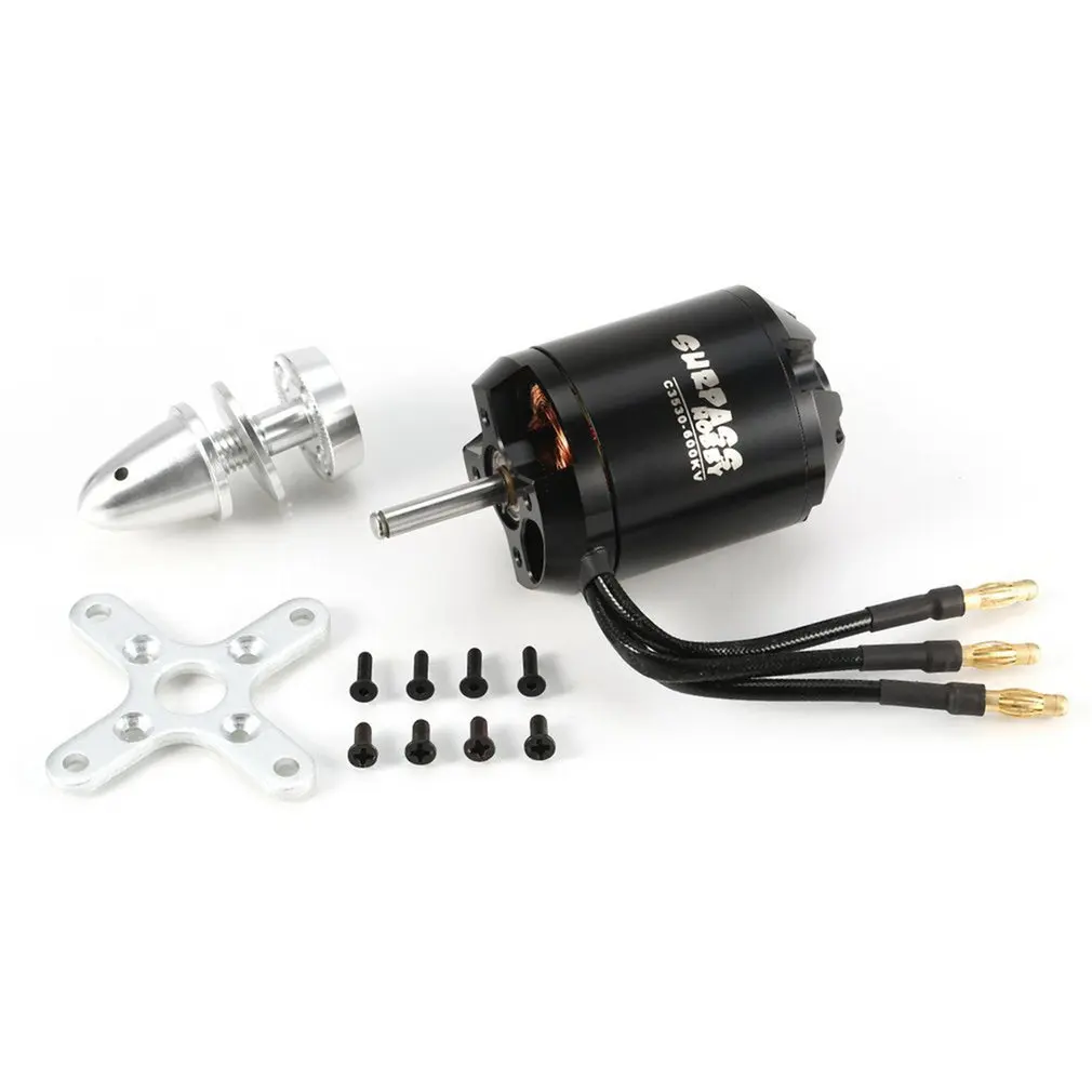 

SURPASS HOBBY 3530 600KV 14 Poles Brushless Motor For RC FPV Fixed Wing Glide Drone Airplane Aircraft Plane Warbirds Parts