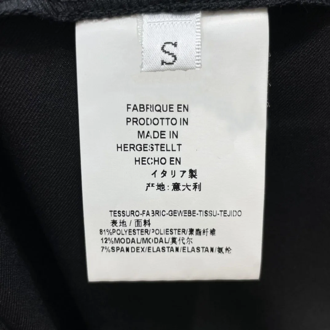 

High-end Brand Black Suit Pants Women Good Quality 3D Cut High Waist Straight Pants Zipper Trouser Legs Design Office Suit Pants