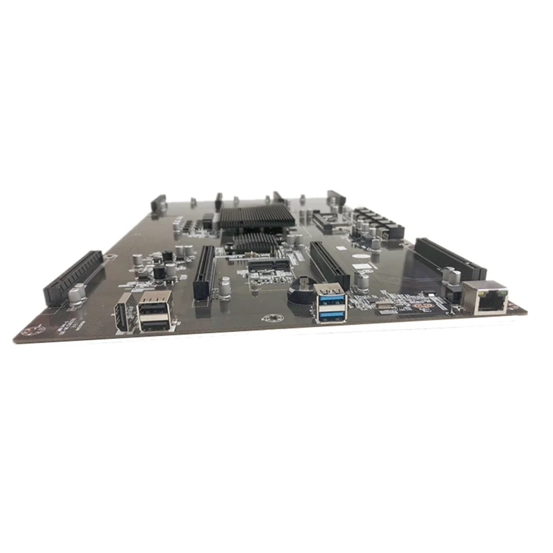 Материнская плата ETH80 B75 для майнинга материнская IDC 4U BTC LGA 1155 Pin 8xpcie 16X 80 мм слот
