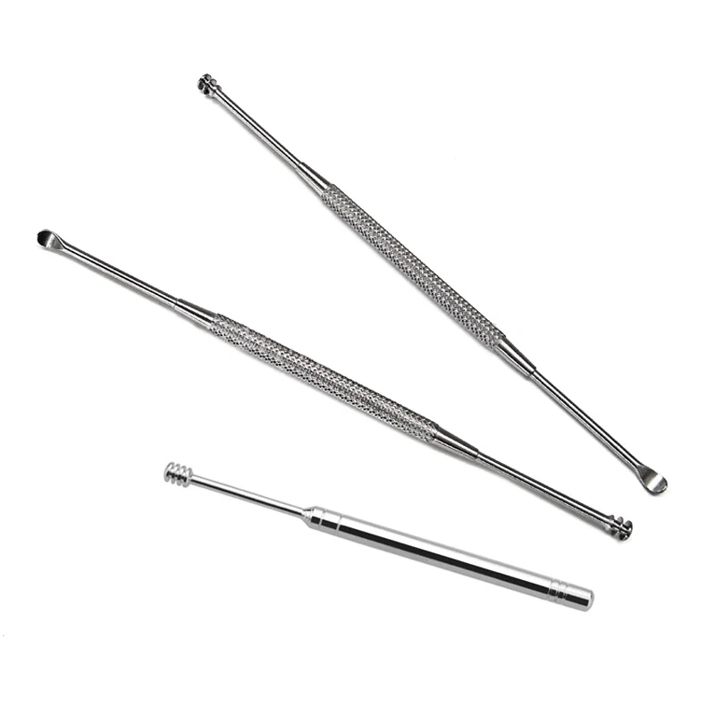 Средство для удаления ушной серы антискользящий прибор чистки ложки