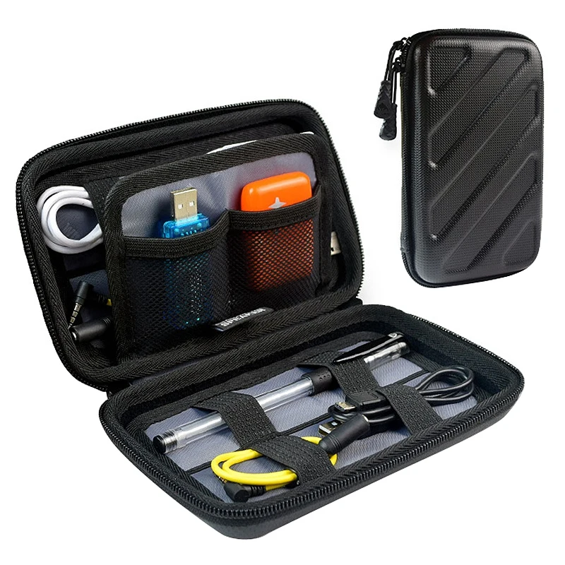 Жесткий чехол 4 слота органайзер для часов водонепроницаемый путешествий