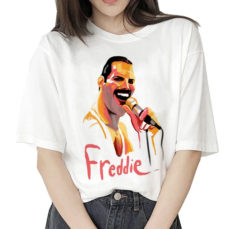 Женская футболка в стиле Харадзюку с принтом ртути | одежда