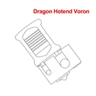 Экструзионная головка Voron-Dragon HF для Voron 2,4 V6 Hotend I3 MK3 Titan DDB