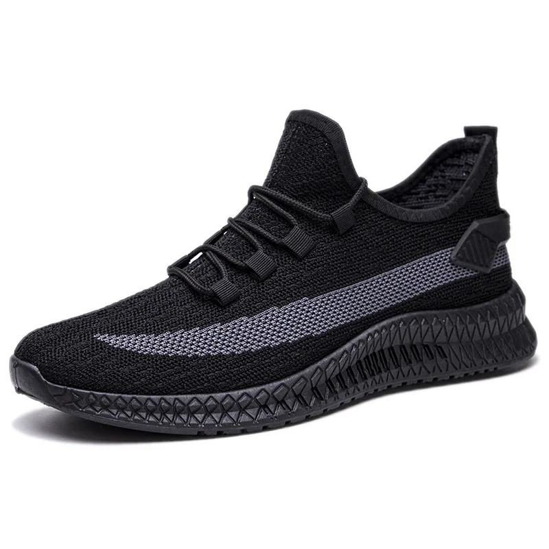 

Men's Shoes Summer 2021 New Flying Woven Breathable Leisure Sports Running Sneakers sneakers