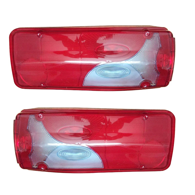 

2X Waterproof Durable Car Truck Rear Tail Light House Warning Lights Cap Rear Lamp Hood Cover For Man Truck Trailer Caravans UTE